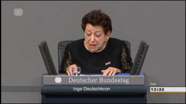 IngeDeutschkronBundestagrede